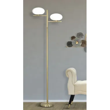 LAMPA STOJĄCA OVAL GLAMY 51X24X180 cm